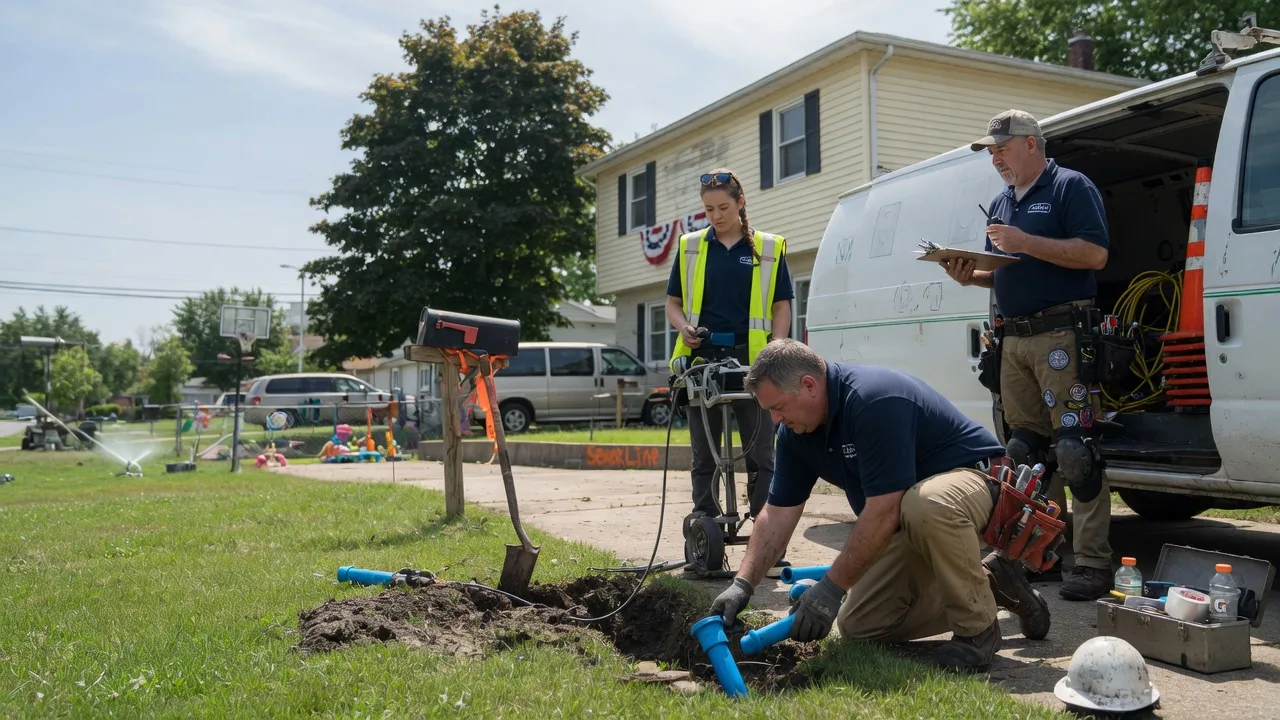 Slab Leak Repair in Lewistown, OH near me